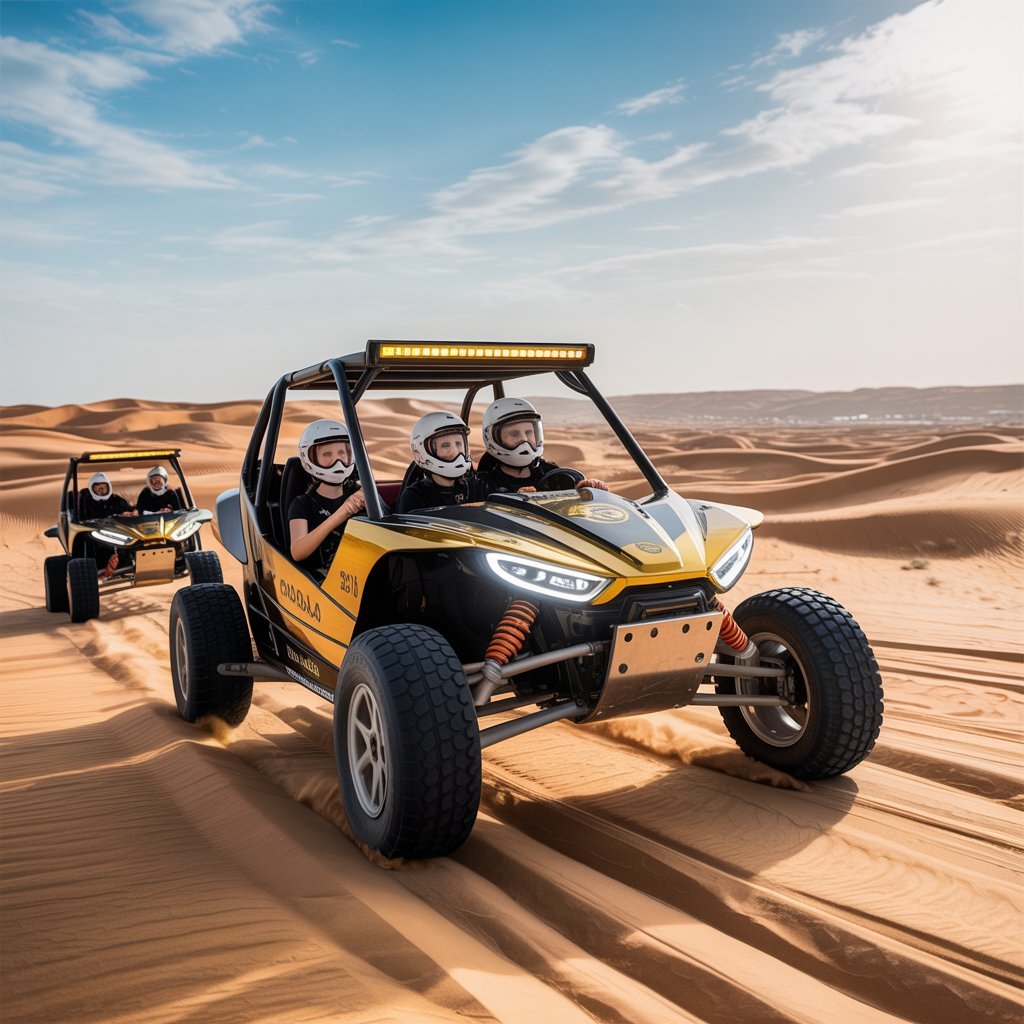 2 Seater Buggy Ride in Dubai